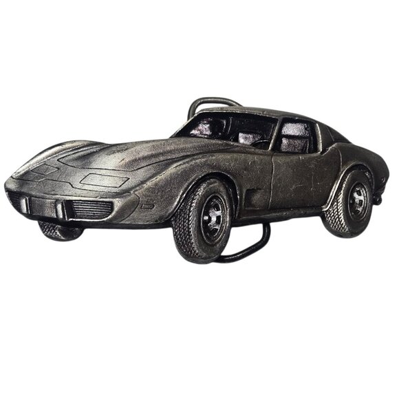 1979 Corvette Belt Buckle Vintage Car Collectible Chevy Vette - Picture 10 of 16